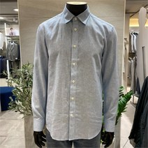 [지이크(SIEG)] [파렌하이트]지이크F SH04 블루 스탠다드핏 린넨셔츠 FEBAA55