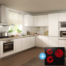 리바트키친 릴리 5.2m(ㄷ자/카운터/전기쿡탑)