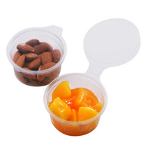 투명 원터치 소스컵 밑면 5cm x 윗면 6cm x 높이 3cm, 10개입, 2개