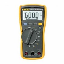 디지털 테스터 FLUKE-115 AC_DC 600 AC_DC 10A 40, 단품