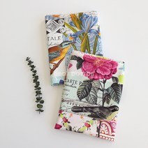 소잉홀릭 [1/2마] 면20수 마이클밀러 프렌치 저널 2컬러 / 수입원단, 핑크