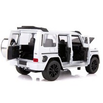 프라모델자동차 다이캐스트자동차 높은 시뮬레이션 1 32 신상품 G700 G65 SUV 다이 캐스트 금속 장난감 자동차 모델 차량 사운드 라이트 풀 백 선물 컬렉션, White