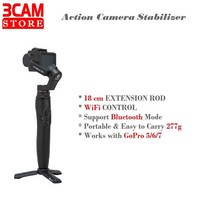 FeiyuTeh Vim 2 액션 카메라 안정기 짐벌 핸드 헬드 1m WiFi/PP/Esy/Port for tion mers 5/6/7, 01 FeiyuTech Vimble2A