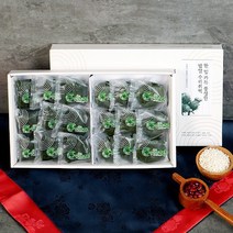 수리취찹쌀떡 9개입+수리취인절미 9개입 총18개입, 없음