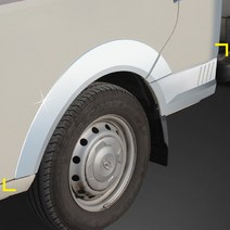 SAFE 크롬 자동차 휀다몰딩 현대 4p, 포터2