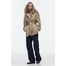 독일 자라 ZARA TRENCH COAT WITH RHINESTONE APPLIQUÉS 103676