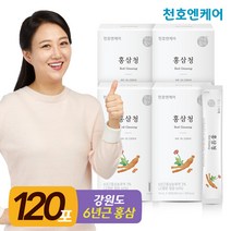 [천호엔케어]힘내야 할 땐 홍삼청스틱 10mL 30포/천호식품, 120개