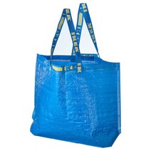 이케아 프락타 장바구니M 36L 블루 45x18x45cm / 마켓머든