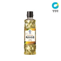 청정원 옥수수유 900ml, 없음, 상세설명 참조