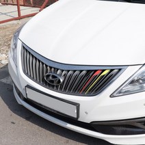 JS automotive 그랜저HG 앞범퍼 그릴 라디에이터 데칼스티커 DIY튜닝 랩핑 몰딩 커버 익스테리어 용품, 독일(운전석)