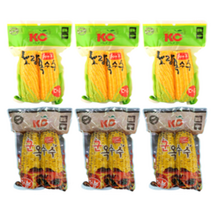 썬스위트 노랑옥수수 2종세트(오리지널 구운) 500g 각3개씩 총6개