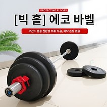 친환경 바벨 시트 피트니스 기구 중공 오간자 고무 덤벨 바벨 칩, 2.5kg 쌍, 전통적인