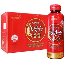 영진약품 프리미엄 6년근 홍삼 120mL 20병