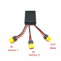 전기자전거 튜닝 부품 액세서리 20v 72v 30a 40a 100a 듀얼 배터리 커넥터는 병렬 이퀄라이제이션 모듈에 두 개의 배터리 연결하여 용량 늘립니다.
