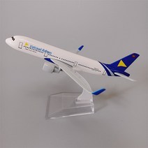 취미 수집용 항공사 비행기 모형 새로운 16cm 합금 금속 베트남 항공 뷰트래블 에어버스 321 A321 항공 다이캐스트 비행기 모델 항공기 선물, 단일옵션