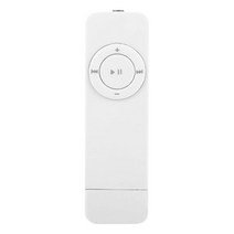 휴대용 USB 인라인 카드 MP3 플레이어 U 디스크 Mp3 음악 미디어 지원 MicroSD TF 롱 스트립, 03-white