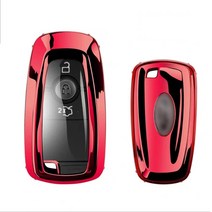 포드 F 150 호환 funny soft tpu car key case full cover ford fusion mustang explorer f150 f250 f350, G-레드