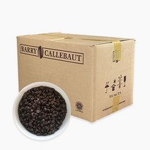 G바리칼리바우트 다크 초코칩 43% 싱가포르산 벌크 25kg 초콜릿, 1개