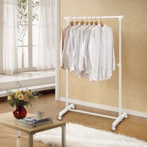 왕자 와이드이동식행거_선택형, 색상:2.화이트_009-1