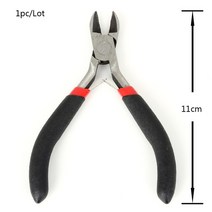 공예 펜치1-3 개/대/Set 쥬얼리 펜 치 세트 만들기 스테인레스 스틸 바늘 코 공구 블랙 11-13cm, 03 No.3 1Pc