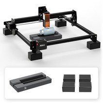 토퍼제작기계 레이저 조각 각인기 나무 금속 유리 로고 마크 프린터 레이저마킹 레이저컷팅기, 에게, 패드 로터리 40w 포함