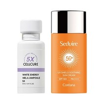 닥터지 셀트리온 셀큐어 화이트 에너지 멜라앰플 5X 30ml + 세디르 선크림 50g 증정