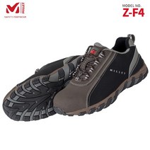 [기타] 밀레 Z-F4 경량 안전화/가죽제 작업화 슬립온형, 싸이즈:255mm