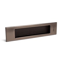 도경 고급오목 매입형 가구손잡이, 흑니켈 P-107mm