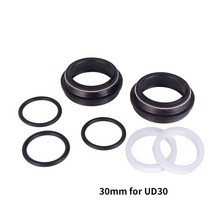 ZTTO Uding 포크 수리 키트 에어 피스톤/탑 캡 O-링 와이퍼 씰 더스트 오일 폼 와셔 30mm 32mm MTB 자전거 xcr 부품, [02] 30mm