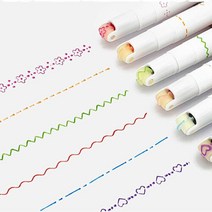 브랜드없음 롤러 볼펜 스탬프 펜 필기 도구 학용품, 단품없음, 선택완료