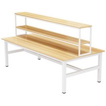 쇼핑몰 포장대 작업테이블 택배포장 다이 대형 공장, 240x120x74-랙 포함