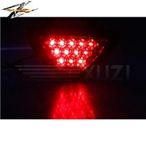 브레이크 라이트 유니버설 F1 스타일 DRL 레드 12 LED 리어 테일 스톱 세 번째 안전 램프 자동차 신호, [01] Red, 01 빨간