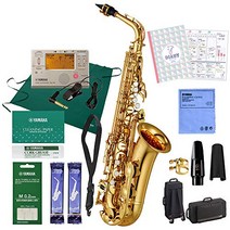 YAMAHA YAS-280 알토 색소폰 초보자 세트 튜너 · 손질 세트 부속 야마하