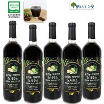 유기농 노니 주스 원액 100% 프리미엄 하와이안 노니 쥬스 1000ml 1병~5병, 5병
