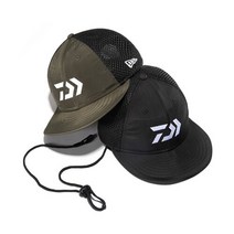 다이와 뉴에라 낚시 모자 DC-5471NK, 블랙