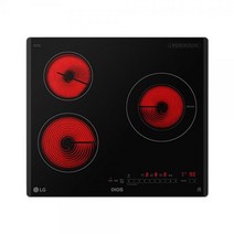 (LG전자 LG전자 DIOS 3구 하이라이트 전기레인지 BER3G1 프리스탠딩 (C.HZ6085AA) 전기레인지/프리스탠딩/전자/하이라이트, 단일 가스종류, 단일 모델명/품번