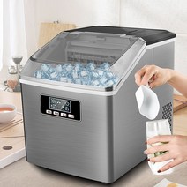 제빙기 업소용 가정용 얼음 메이커 30kg 50kg 제빙기 우유 차 가게 소형 자동 가정용 큐브
