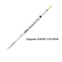 납땜인두기 납흡입기 전기납땜기 온도조절솔더링 연기 휴대용팁 jcid aixun 핸들 t115 t210 t245 t12 936 솔더 호환 i2cjbcjc aixun t3a t3b, 아이순 c210 k030
