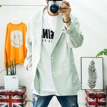 코디캡틴 하객룩 초경량 여름 빅사이즈 린넨자켓 댄디 정장 마이