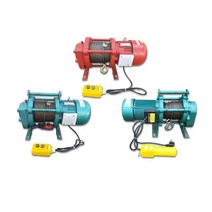 원치 크레인 로프 인양기 호이스트 기중기 크레인, 고속 220V 1.5톤 30미터