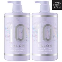 미쟝센 살롱 플러스10 극손상모 에센스팩 990ml 2개, 단품