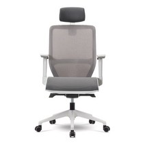 FND EZ 샤인풀메쉬 대 화이트 의자, 단품