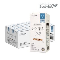 바디랩 순수두유 99.9 190ml 24팩 x1박스