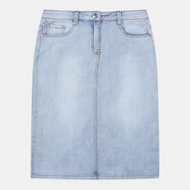 더데이걸 SH02 데님 슬릿 스커트 TGWH21204