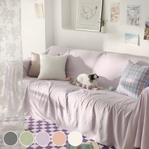 벨라이프 노더스트 스윗 소파커버 5color / 2size, 02.머드스톤_3인