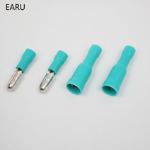 총알단자 스카치락 전선연결커넥터 녹색 남성 여성 총알 절연 조인트 커넥터 압착 단자 배선 케이블 전기 펄그 어댑터 FRD MPD 50 개