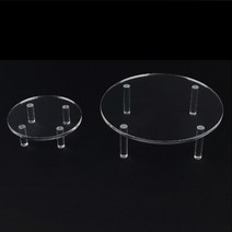 고급 아크릴 진열 대 장 선반 카페 베이커리 빵 과자, 사이즈, 중, 1개