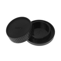 후면 렌즈 바디 캡 카메라 커버 세트 방향 보호용 먼지 나사 마운트 플라스틱 검은 색 교체 MINOLTA MD X700 DF-1, 옵션 03번 렌즈 캡 바디 캡, 1개