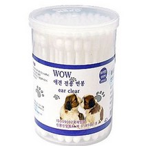 GO2shop GO2shop_ 애견용품 이어파우더 강아지눈물얼룩지우개 위생티슈 애견전용면봉, ★선택* 와우 애완 전용 면봉 1개 강아지안구세정제, 이제품주문★