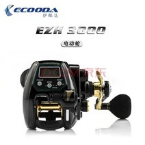ECOODA 전기 릴 모터 일본에서 가져온 카운터 휠 왼손 오른손 베어링 번호 11, Gold and black|5000의 시리즈|오른손, Gold and black+5000의 시리즈+오른손
